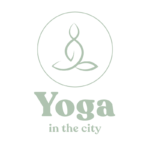 logo noir de yoga in the city