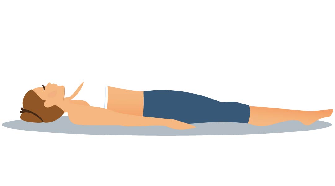 posture du cadavre en yoga